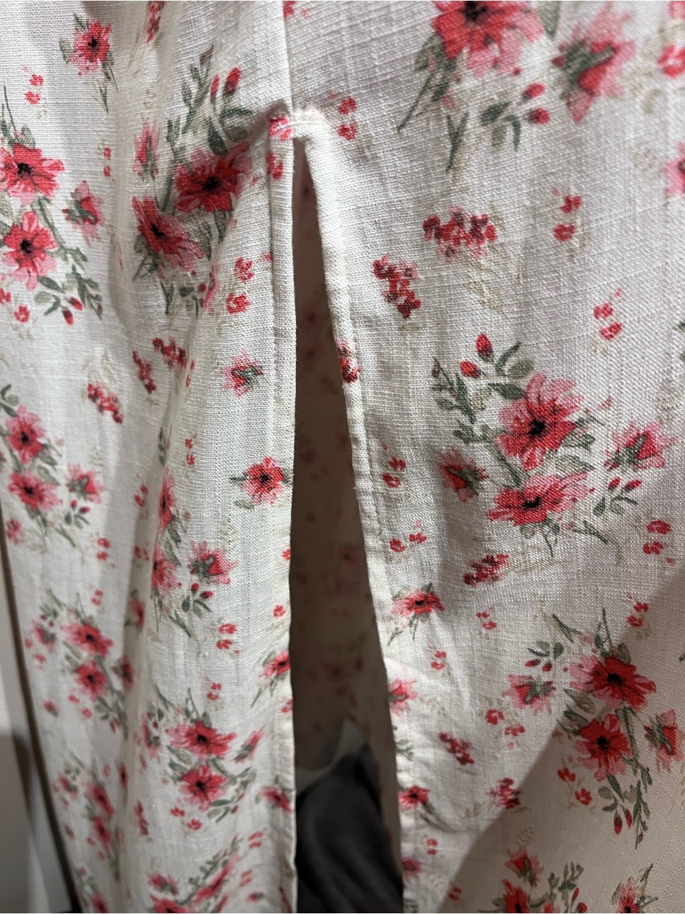Divided Linen blend Maxi Dress - Picture 10 of 11